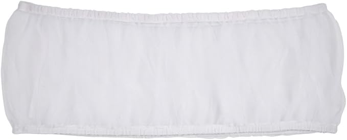 Keenso Bird Cage Cover, Universal Mesh Netting, Adjustable 33-212cm, White