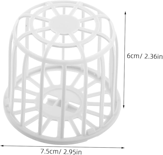 4Pcs Plastic Bird Nest Box for Finch Breeding and Canary Cage Versatile Nesting Material Storage for Birds for Parrot and Bird Supplies