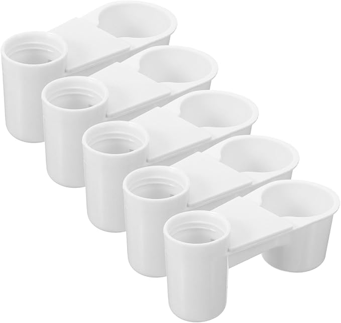 COLLBATH Multi-Purpose Bird Water Cup Cage Accessory for Rabbits Hamsters Parrots Pigeons Easy to Use Install