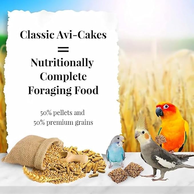 Avi - cakes For Keet Tiel & Lovebirds 8oz