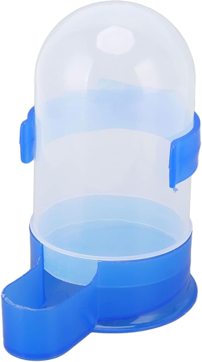 Automatic Bird Feeder, Bird Water Dispenser Clear Food Seed Dispenser Container Hanging Cage Feeder Dispenser