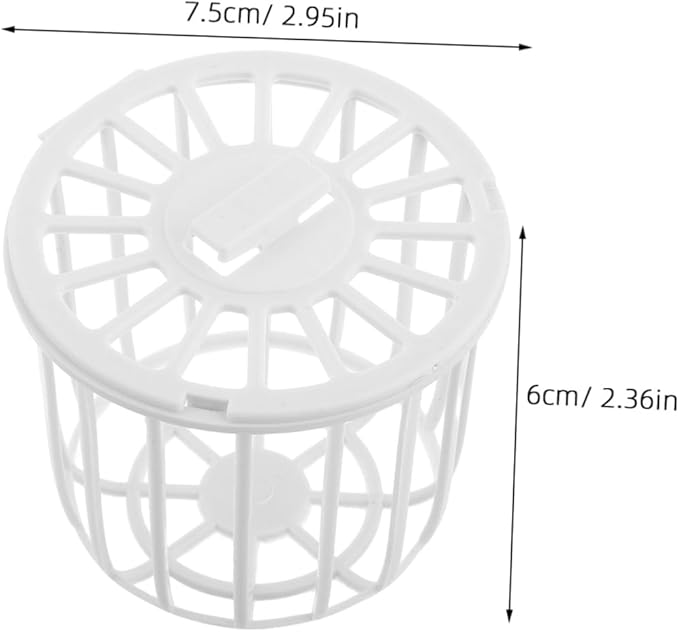 UKCOCO 4Pcs Durable Plastic Bird Nest Box for Finch and Canary Breeding Complete Nesting Material for Bird Cage Accessories for Parrots and Birds