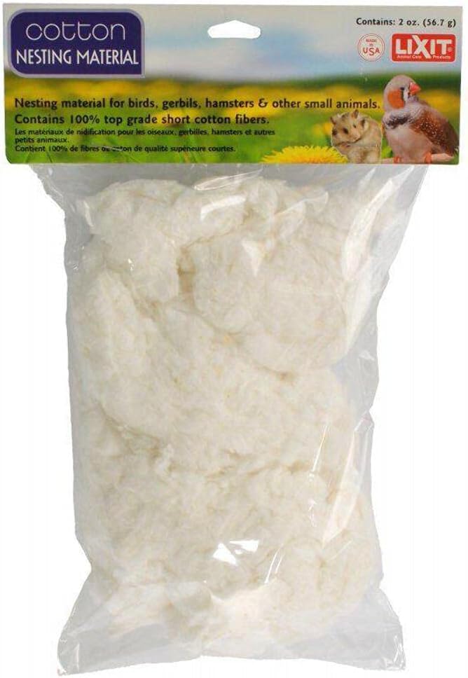 Lixit® Bird and Small Animal Cotton Nesting Material (2 Ounce)