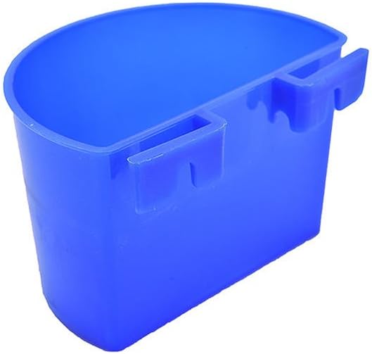 10 pcs Cup Hanging Water Feed Cage Cups for Poultry Gamefowl Rabbit Chicken Pigeons