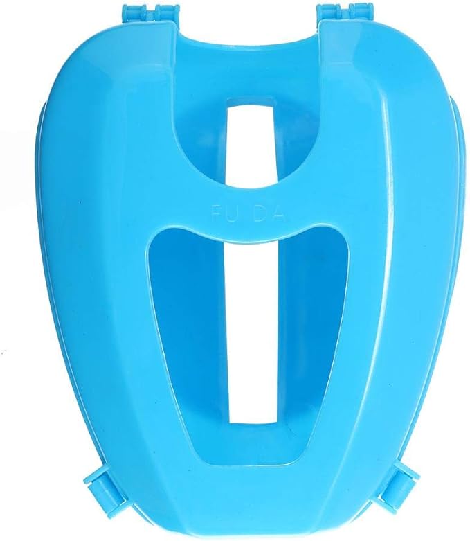 Plastic Pigeon Holder, Bird Injection Feeding Fixed Mount Bird Supply Accessories(Blue)