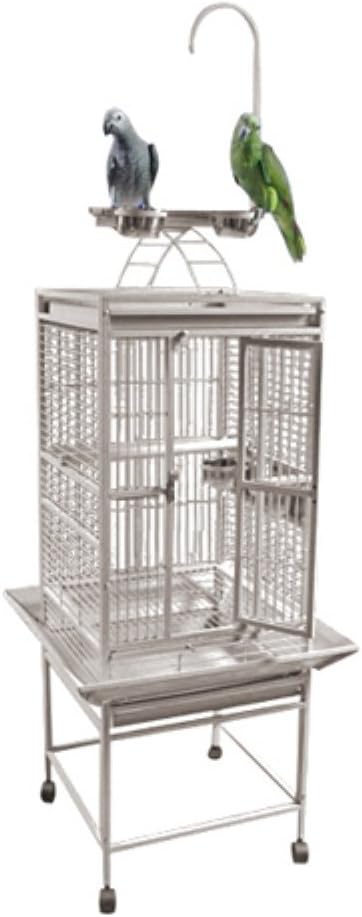 A&E Cage Company 18" X 18" Play Top Bird Cage in Sandstone