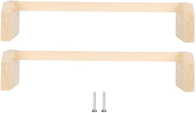 TOPINCN 2Pcs Chicken Perch Bird Wood Stand Wooden Chicken Perch Chicken Stand for Large Bird Chicken Parrot