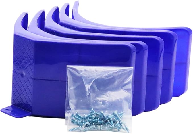 Pigeons Rest Stand with Screws 10 Sets Plastic Bird Perches for Dove Pigeon and Other Birds