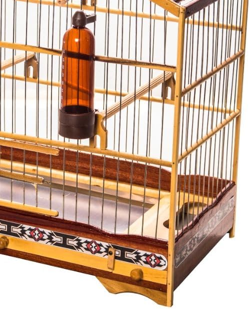 Small Wooden Birdcage Kit #3 Bottom Feeder