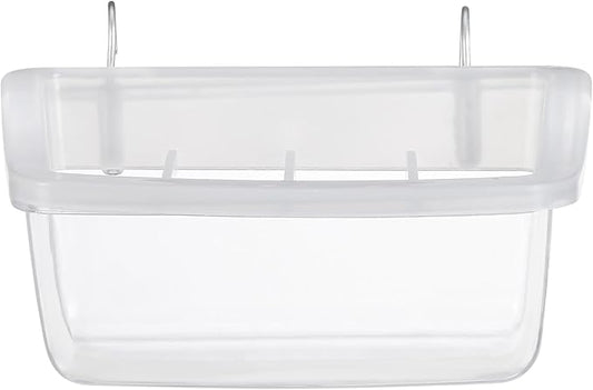 POPETPOP Bird Cage Feeder, Plastic, Multiple Pets