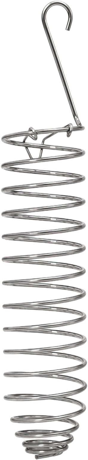 Millet Holder for Bird Cage, Bird Foraging Toy Feeder for Parrots Parakeet Cockatiel, Stainless Steel Bird Treat Holder and Fruit Vegetable Food Basket, Bird Cage Accessories for Play