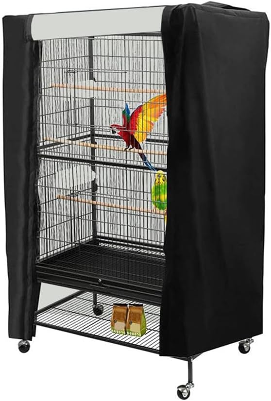 210D Waterproof Oxford Cloth Bird Cage Light Cover Cover Myna Parrot Cage Dust Cover Light Protection Cover