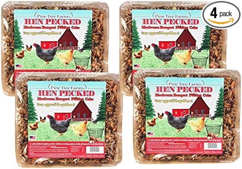 Hen Pecked Mealworm Banquet Poultry Cake