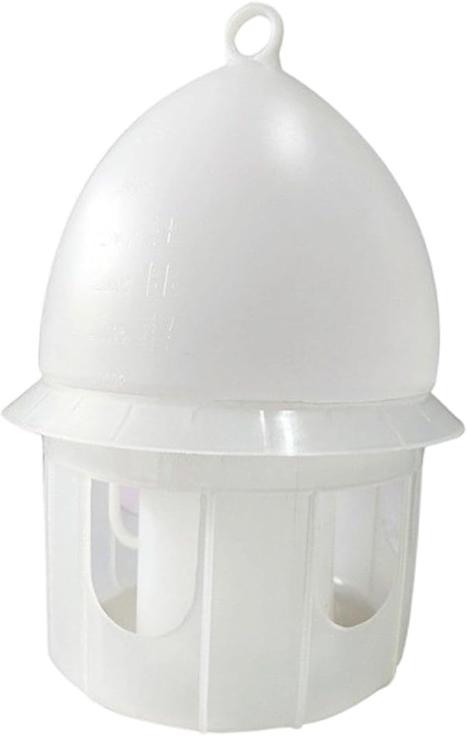 Plastic Drinker with Hanging Handle, Pigeon Water Dispenser, Pet Birds Water Pot Container, Water Automatic Feeders Supplies for Pigeons Quails Parrots Parakeet Dove, 6L