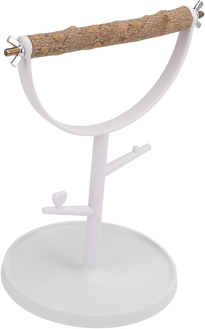 Bird Table Stand Bird Perch Bird Perch Parakeet Training Stand Play Stand Tree Claw Sharpening Bird Athletic Toy Rest Playground Wood Birdcage Accessories
