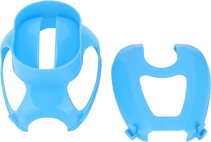 Yctze Plastic Frame Holder – Fixed Feeder for Young Racing Pigeons, Medicines Holder for Bird Care, Easy to Install, and Safe Feeding Solution (Blue)