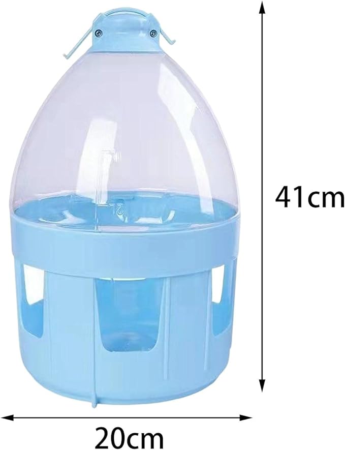 Pigeon Automatic Water Feeder, Pigeon Feeder Waterer, Accessories Automatic Bird Feeder Automatic Pigeon Waterer, for Quail Parakeet Outdoor, 8L