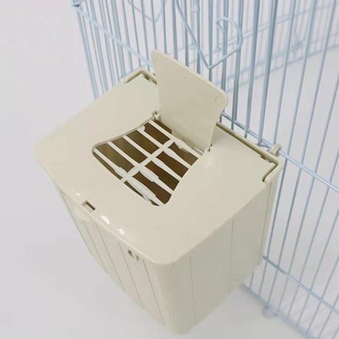 Alipis Bird Breeding Box 3-Pack Hanging Plastic Nesting Box for Parakeets Finches Indoor Outdoor Garden Bird Nesting House