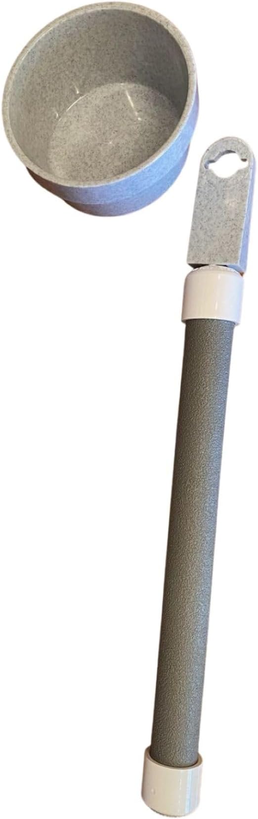 Polly's Mess Less Cups for Your Bird cage-Recommended for All Types of Birds Including Parakeets, Cockatiels, Parrots, Macaws, Cockatoos and More! (Large Long (20" x 1 3/8"))