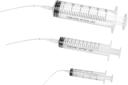 10Pcs Hand Feeding Syringe with Tubes, Pet Feeding Syringe with Measuring for Pet Baby Bird Parrot, Non-Sterile, Plastic, 1E+1 Count, 5 milliliters