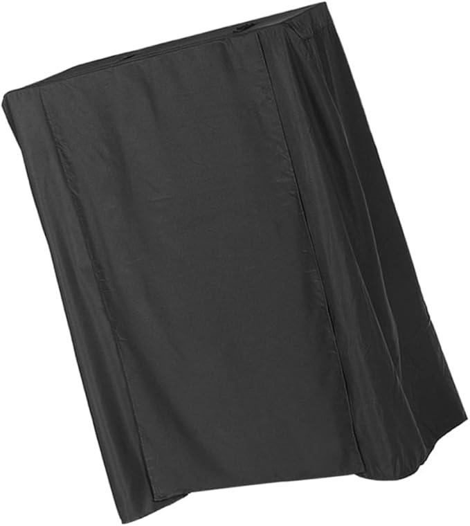 Universal Bird Cage Cover, Waterproof Oxford Cloth, Black, Solid, 122x104x69 cm/48.03x40.94x27.17 inch, Nighttime Sleep