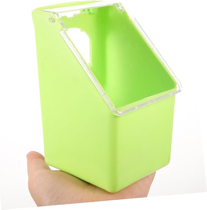 Yardwe 4pcs Pigeon Feeder Hanging Cage Bird Feeder Capacity Material for Pigeons and Pet Birds Easy to Install Each