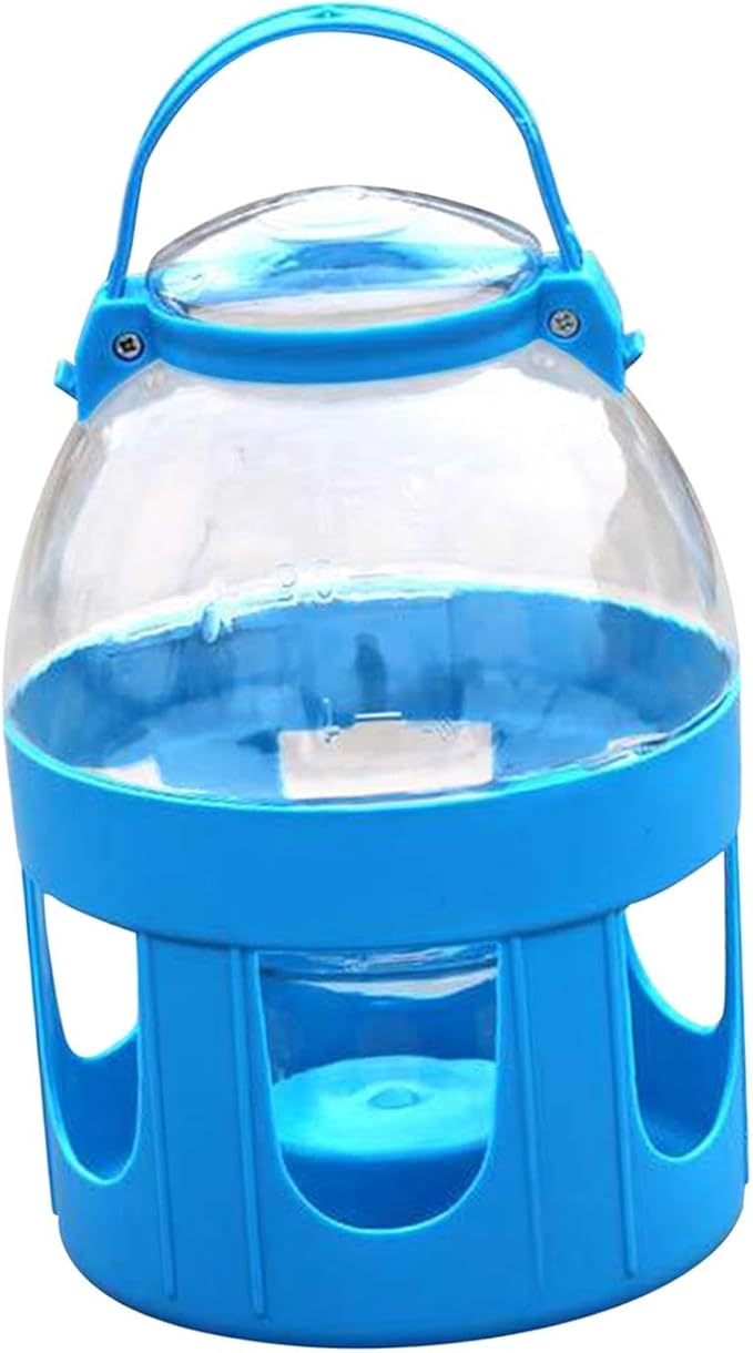 Bird Water Feeder Water Dispenser Convenient Hanging Feeding Tool Dove Drinker for Farm Cockatiels Pigeons Chick Pet Supplies, 2L