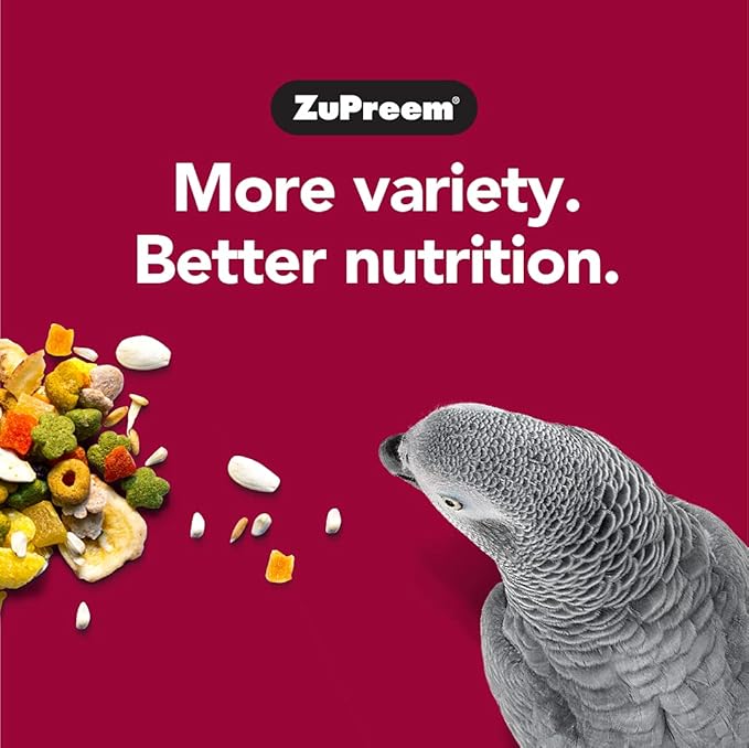 ZuPreem Bundle FruitBlend Pellets & Sensible Seed for Small Birds (2 lb Each, Pack of 2) – Complete Daily Nutrition & Enrichment Seed Mix for Parakeets, Budgies, Parrotlets, Canaries & Finches