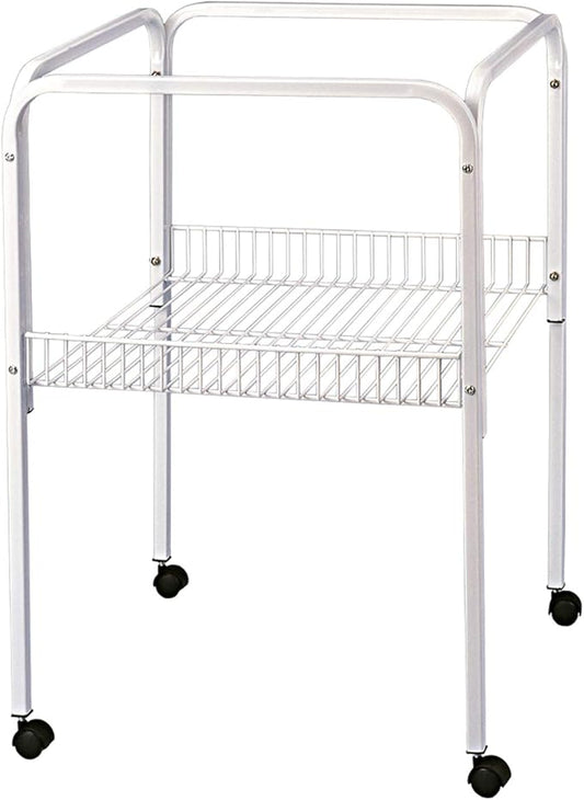 Arquivet 8435117859869 Ancona Cage Bracket White 48 x 48 x 70.5 cm
