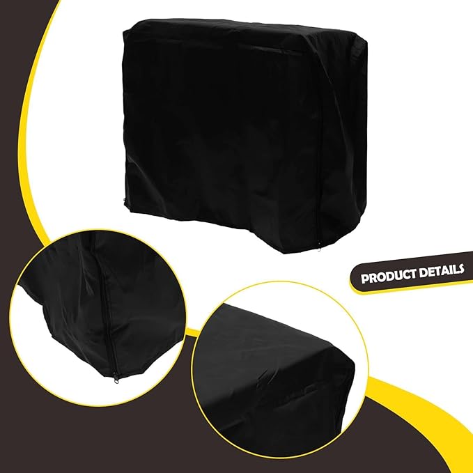 Bird Cage Cover Dustproof Breathable Shading Cloth Protection Portable Blackout Birdcage Cover for Parakeets Conures Supplies, 35 cmx35 cmx50 cm