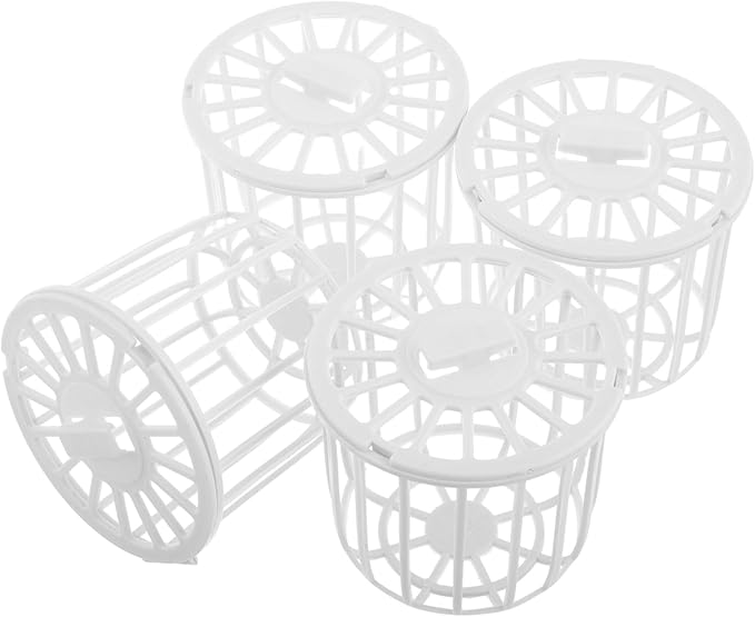 4Pcs Plastic Bird Nest Box for Finch Breeding and Canary Cage Versatile Nesting Material Storage for Birds for Parrot and Bird Supplies