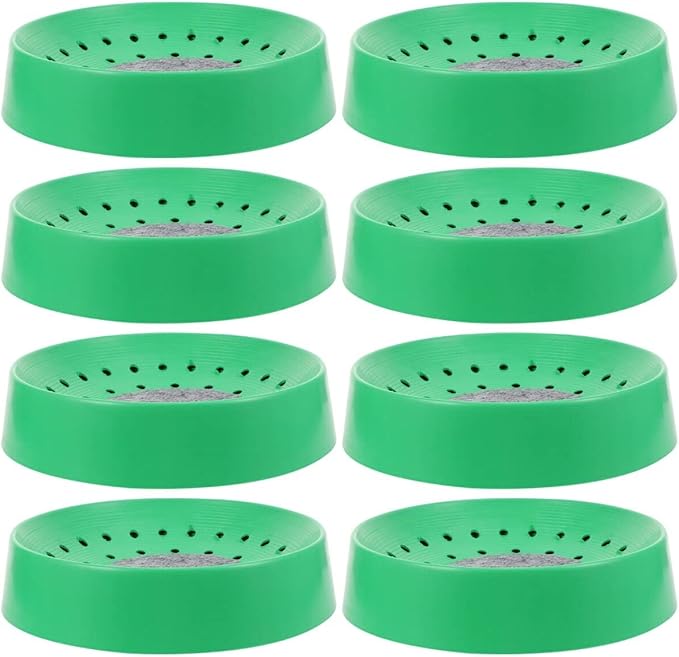 Mipcase Bird Breeding Nesting Bowl with Washable Pad 8.85 Inch for Pigeon Quail Dove Egg Hatching and Birdcage Accessories