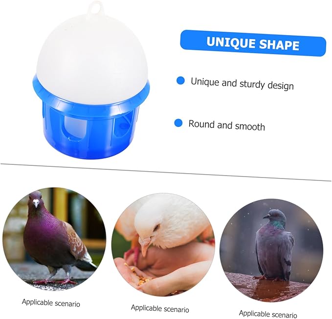Bird Water Cups Pigeon Water Feeder Automatic Dispenser Feeder Bird Parrot Automatic Drinking Bowl Dove Pigeon Parrot 4L Chick