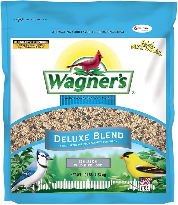 Wagner's Bird Food Bundle - Midwest Blend (20 lbs) + Deluxe Blend (10 lbs)