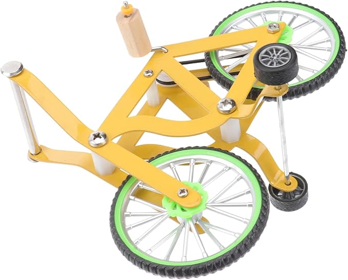 Parrot Bike Toy 6.10In Educational Bird Training Toy Interactive Bicycle for Parrot Intelligence and Exercise