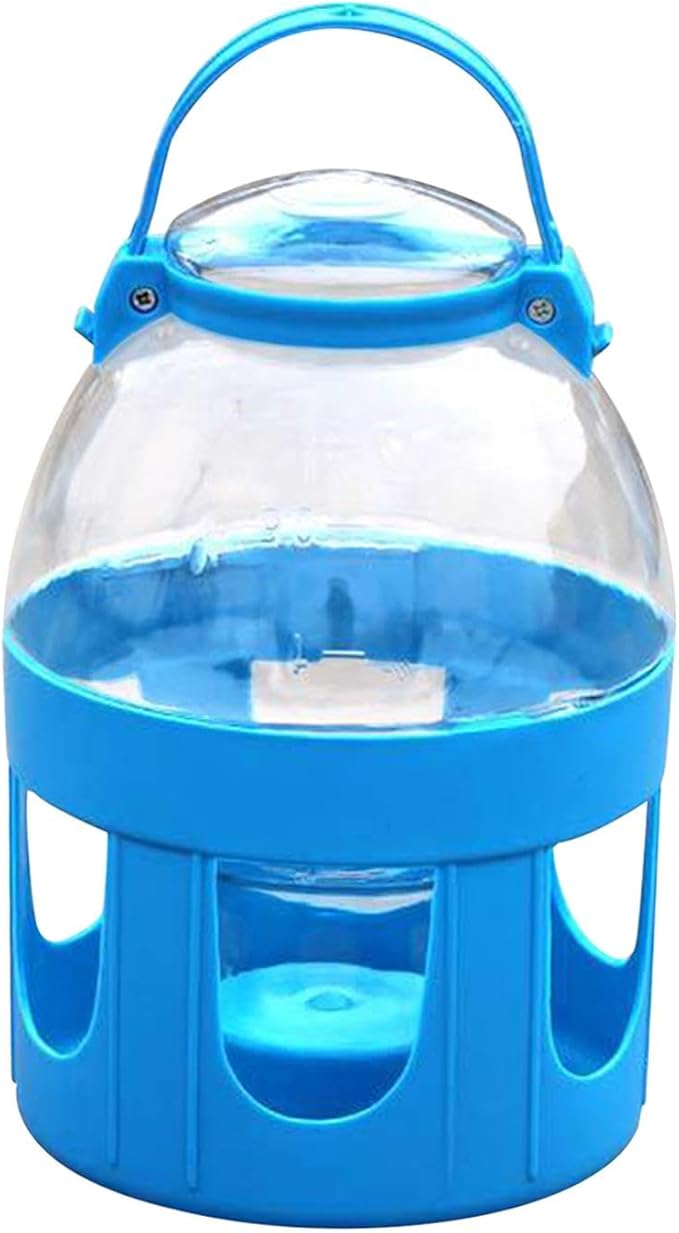 Bird Water Feeder Water Dispenser Convenient Hanging Feeding Tool Dove Drinker for Farm Cockatiels Pigeons Chick Pet Supplies, 2L