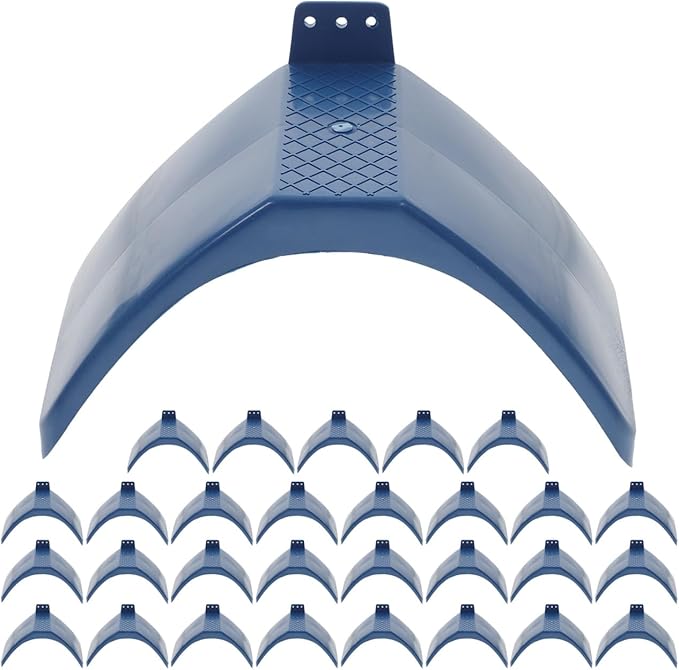 POPETPOP Plastic Pigeon Perches Set of 30 with Screw Positioning Holes Rounded Corners 7.87 Inch Dove Rest Stands Birdcage Accessories for Pigeons Parrots and Other Birds