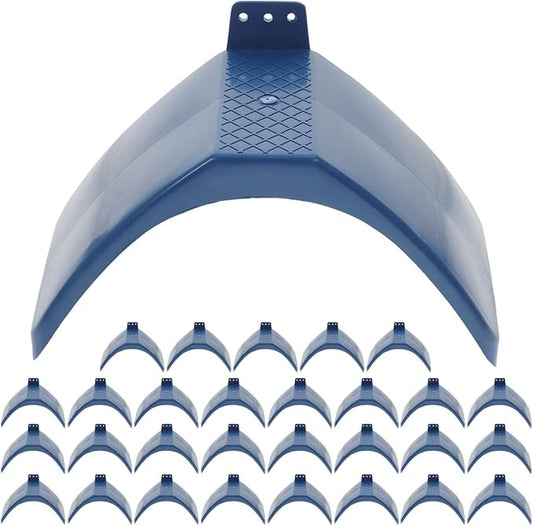 POPETPOP Plastic Pigeon Perches Set of 30 with Screw Positioning Holes Rounded Corners 7.87 Inch Dove Rest Stands Birdcage Accessories for Pigeons Parrots and Other Birds
