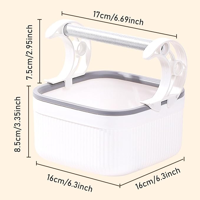 Portable Tabletop Training Toilet for Bird, Pet Birds Potty Training Tool, Bird Toilet Stand with Removable Bucket for Home Courtyard Office Targeted Defecation Small Medium Parrot (White)