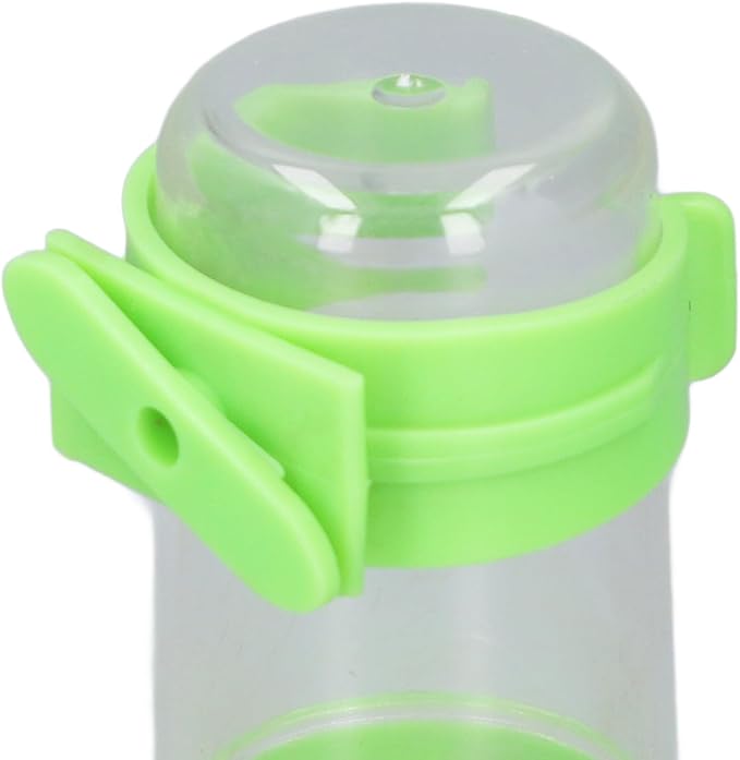 Pet Bird Hanging Water Feeder, 6Pcs EcoFriendly Automatic Bird Cage Water Feeder for Finches (100ml)