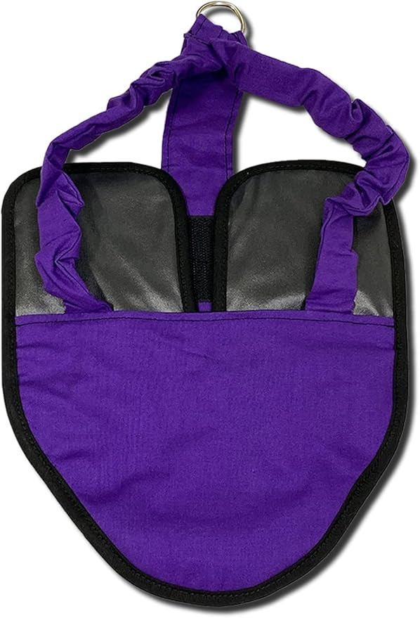 Hen Holster Premium Starter Kit - Bird Diaper, Wrap Around for Hens, Roosters, Ducks - Leak-Proof, Comfortable Bird Harness with Sewn-in Liner, Secure Hook & Loop Closure - XL, Purple