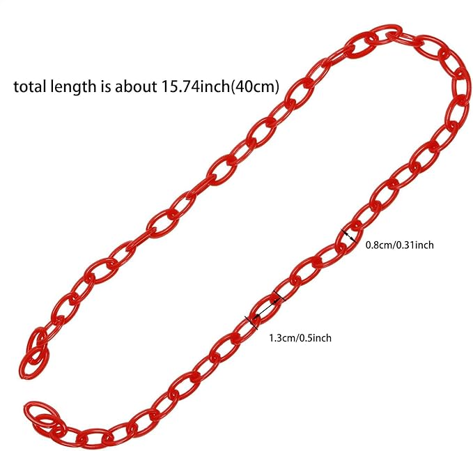 ONLYKXY Plastic Chain, Bird Chain, Birds Toys for Cage