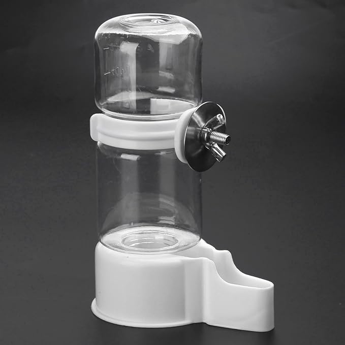 Yuly Bird Water Feeders Automatic Parrot Automatic Feeder Drinker Water Dispenser Water Dispenser Cage Accessories Convenient Bird Water Supply