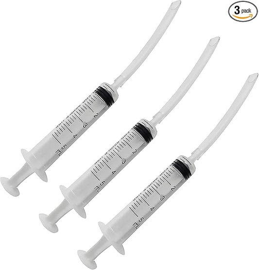 3Pcs 5ml Baby Bird Cockatiel Budgie Parrot Pet Hand Rearing Feeding Syringes Crop Tubes