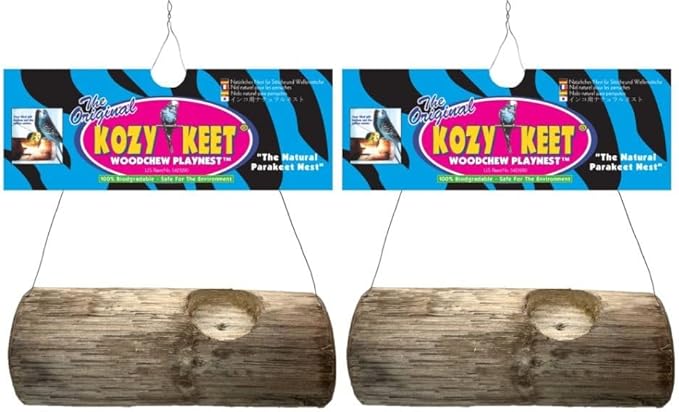 BIRD KABOB Kozy Keet Holistic Nest - 2 Pack