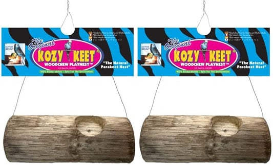 BIRD KABOB Kozy Keet Holistic Nest - 2 Pack