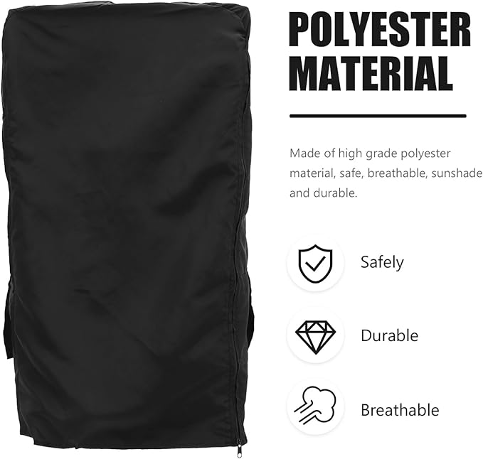 Milisten Light Blocking Bird Cage Cover Breathable for Pet Birds Parrots and More Washable Windproof and for Indoor Use