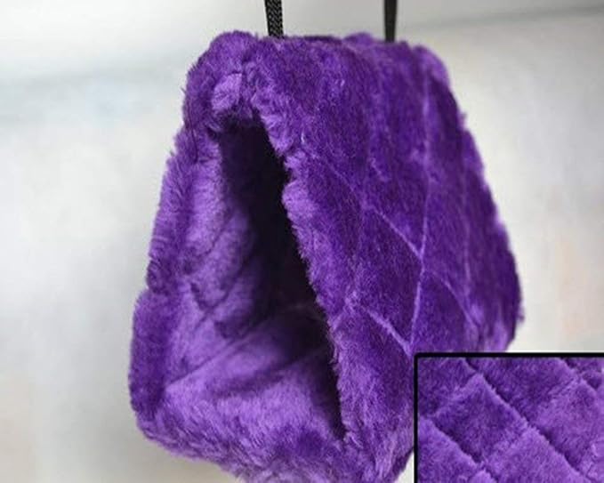 Pesp Pet Bird Nest Hammock Hanging Cave Cage Plush Snuggle Happy Hut Tent Bed (Small)
