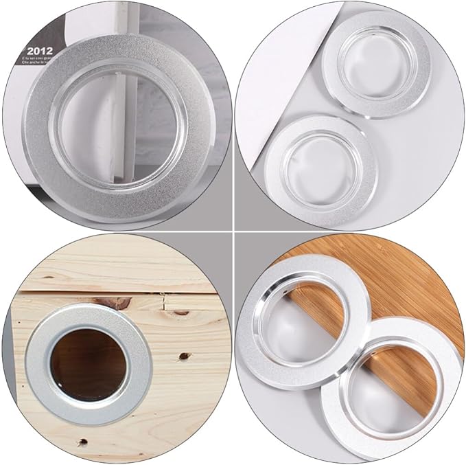 ULTECHNOVO Bird Cage Parakeet Cage Bird Accessories, Parakeet Box Nesting House Parrot Wooden Hole Metal Ring Birds Box - bite Ring