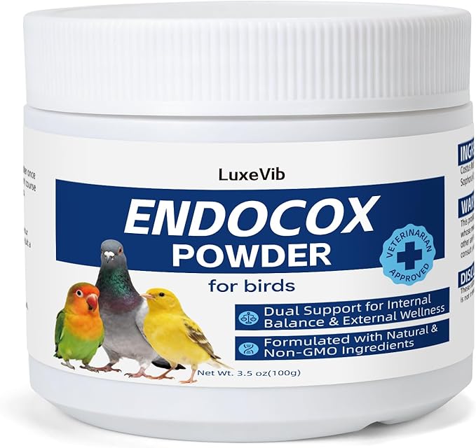 Bird Wellness Support Powder for Pigeons Canary Finches Parakeets Cockatiels Parrots & Aviary Birds | Daily Drinking Water Additive | Helps Maintain Digestive Balance & Overall Vitality